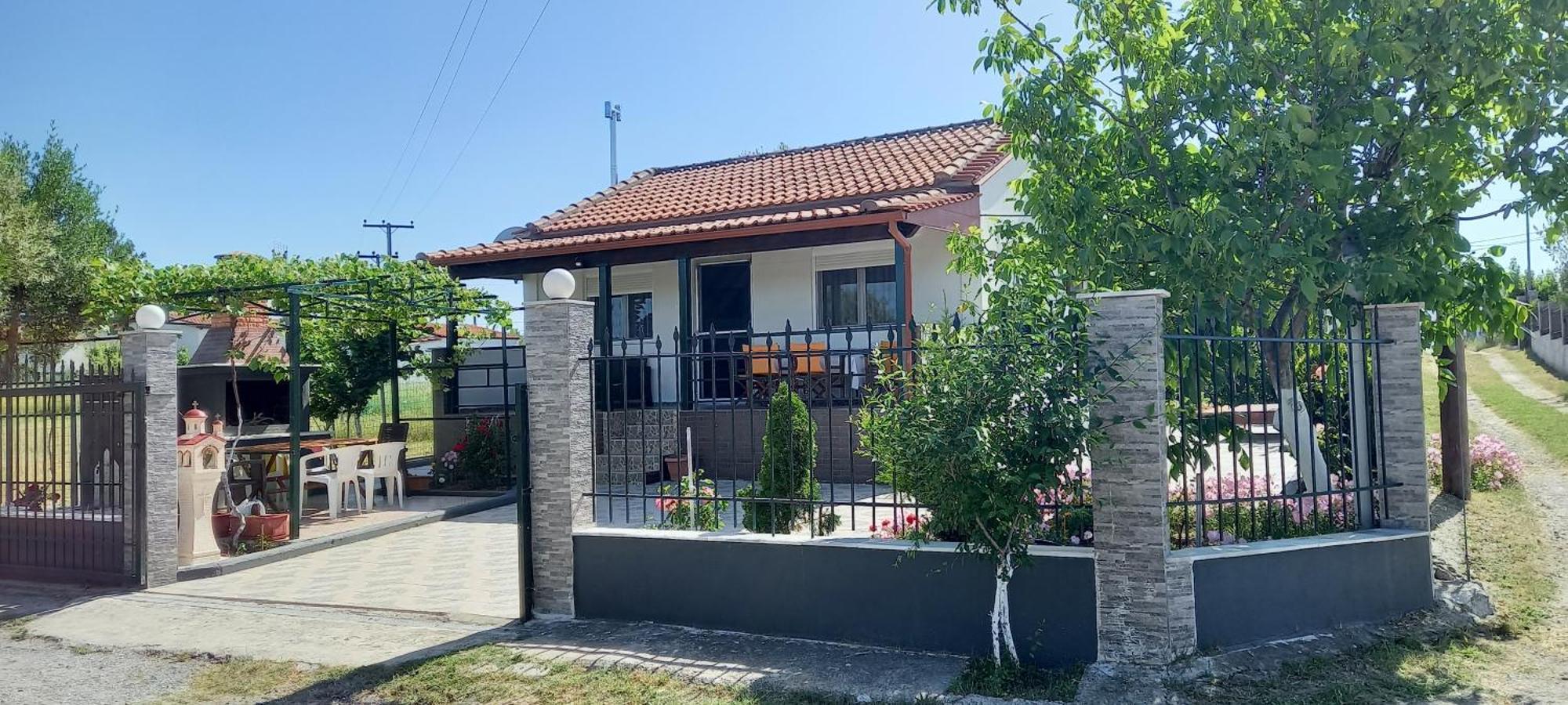 Villa Haus Nea Kallikrateia Esterno foto